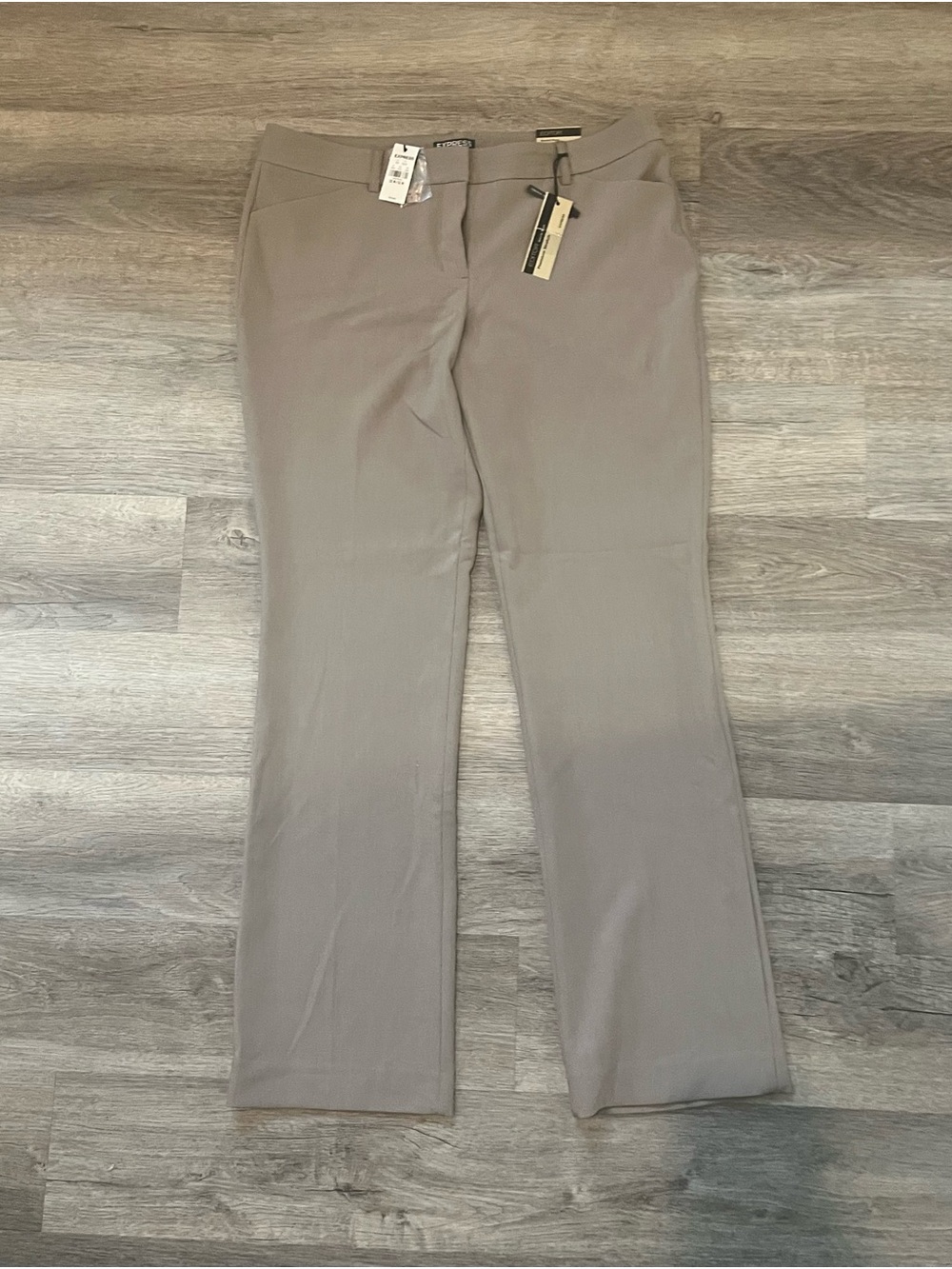Express Bootcut Women’s Slacks - Taupe